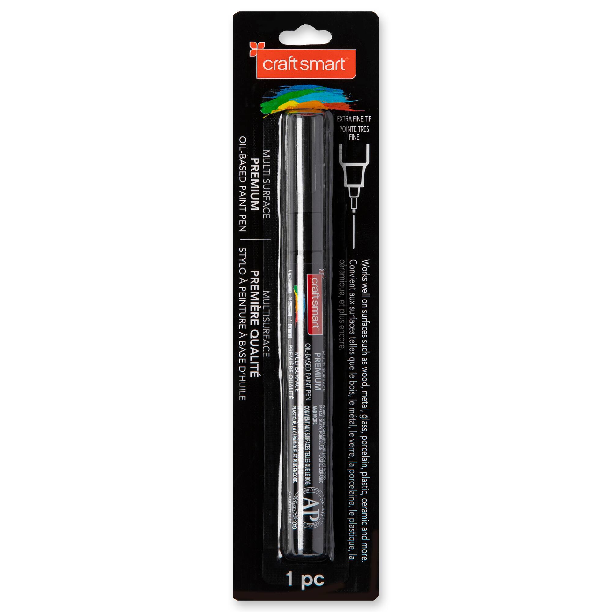 Extra Fine Tip Multi-Surface Premium Paint Pen by Craft Smart